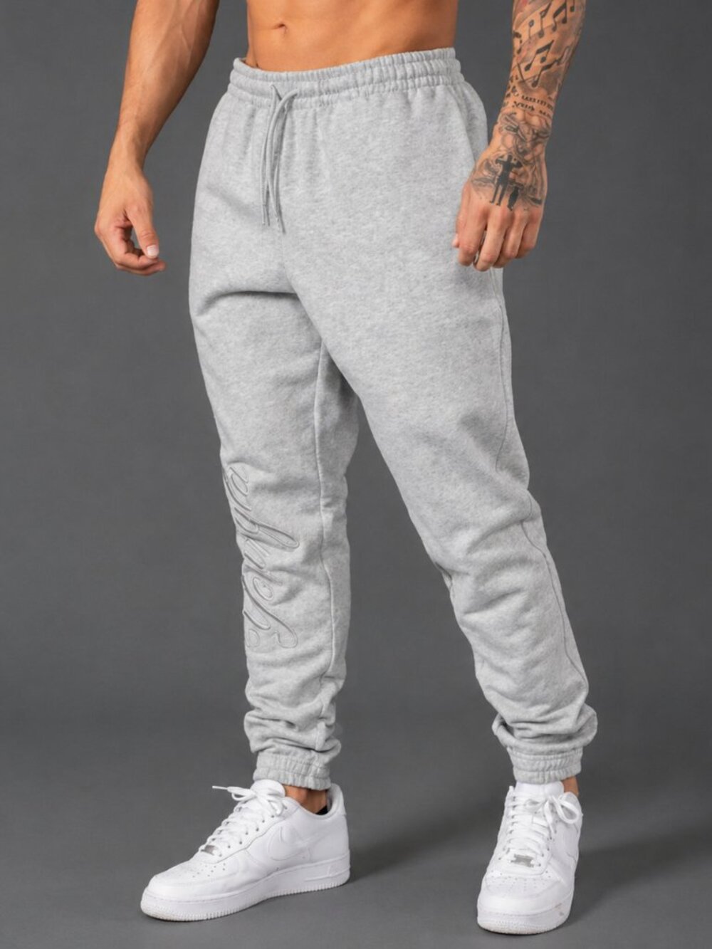YoungLA 245 Autograph Joggers Heather Grey Size XXL